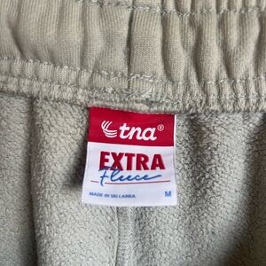 TNA Gray Extra Fleece Pants